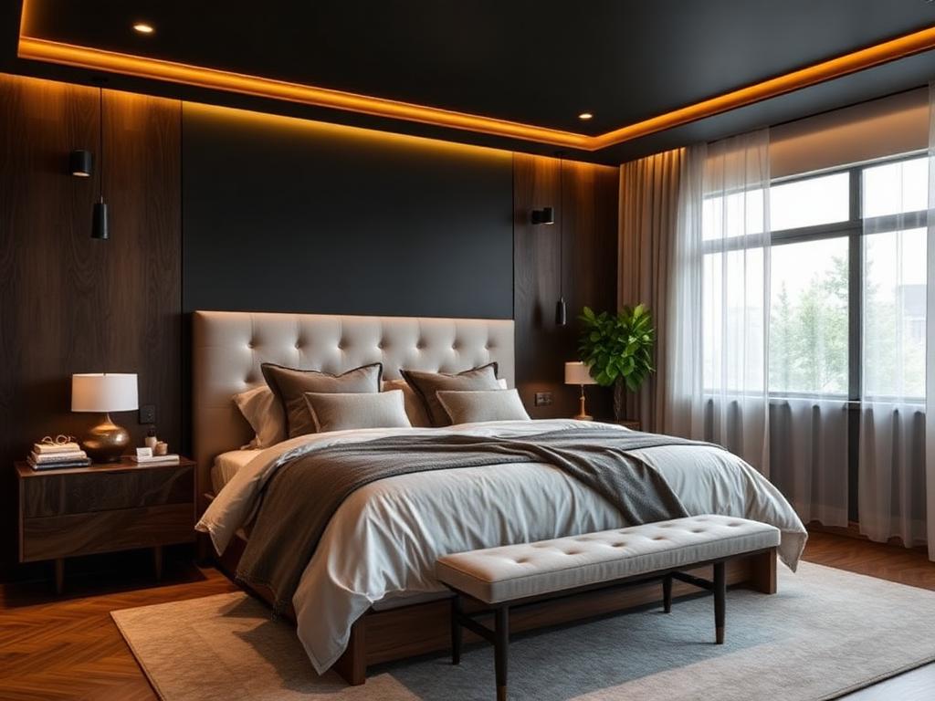 Phòng ngủ master phong cách Đương đại – LuckySpace