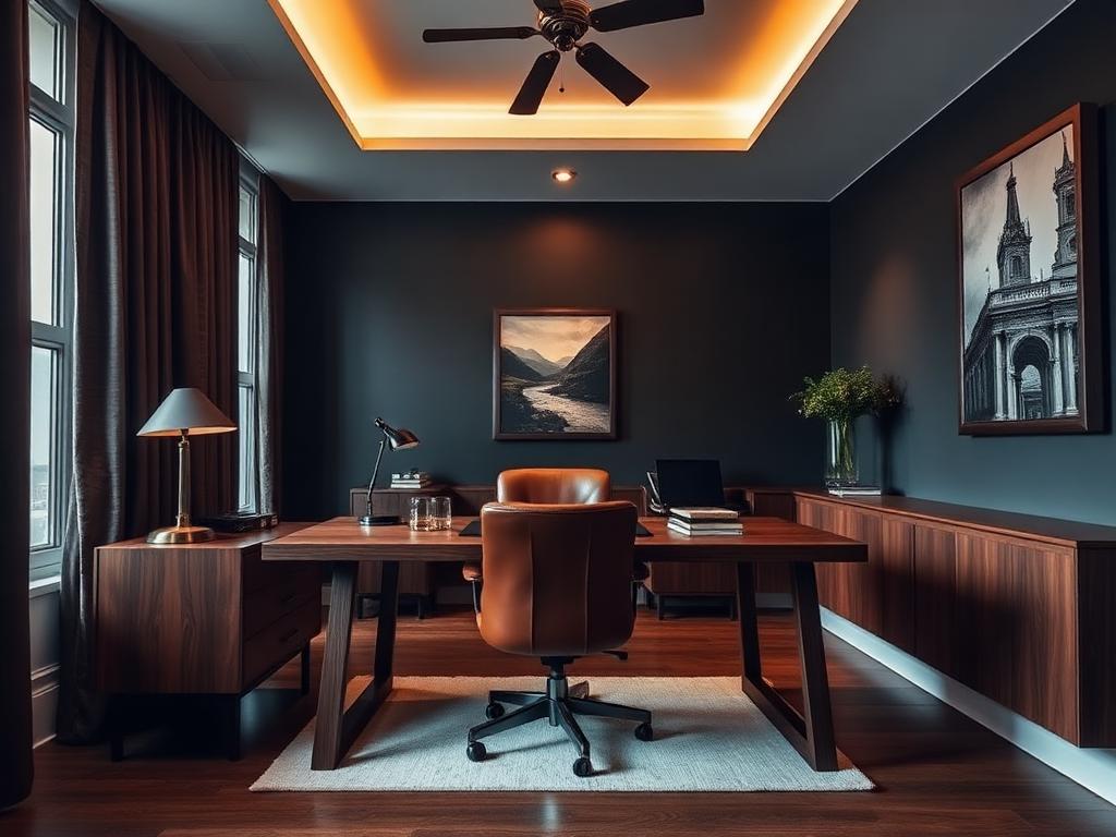 Góc làm việc / thư giãn phong cách Đương đại – LuckySpace