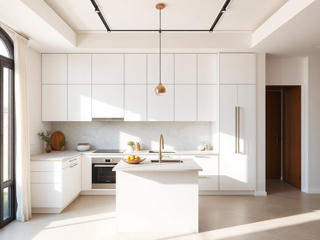 Phòng bếp phong cách Hiện đại – LuckySpace