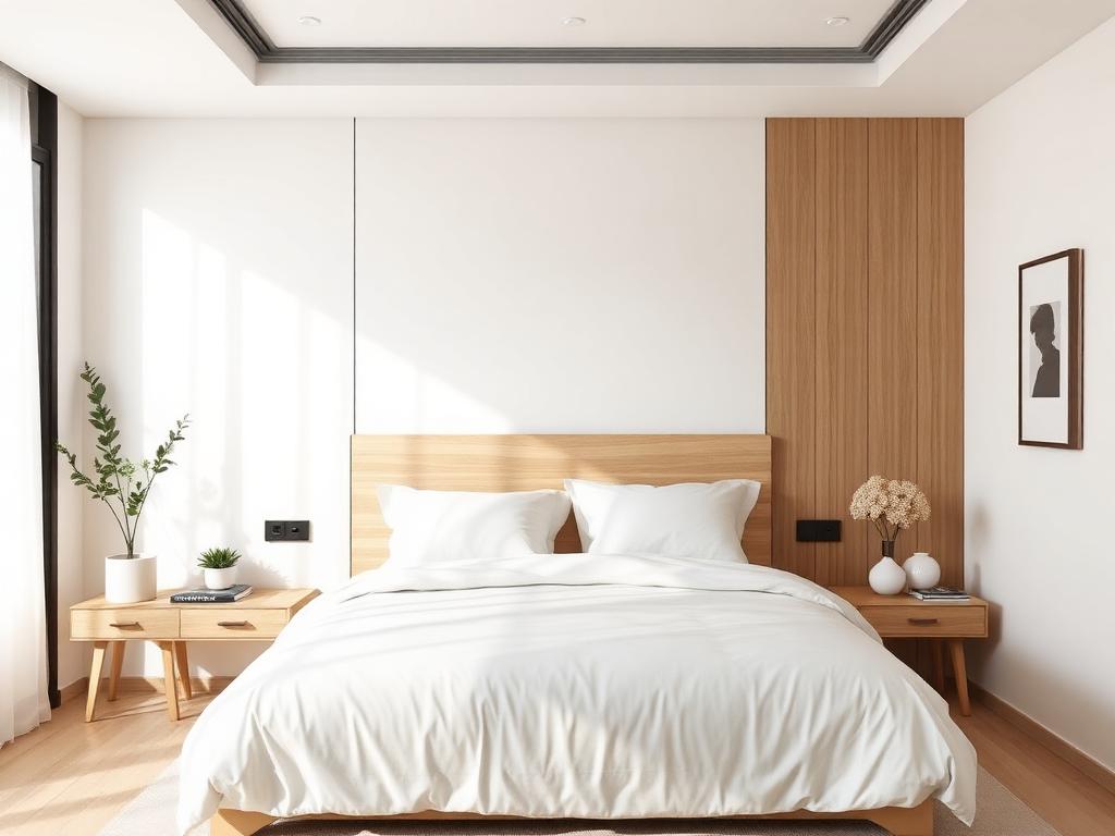 Phòng ngủ master phong cách Hiện đại – LuckySpace