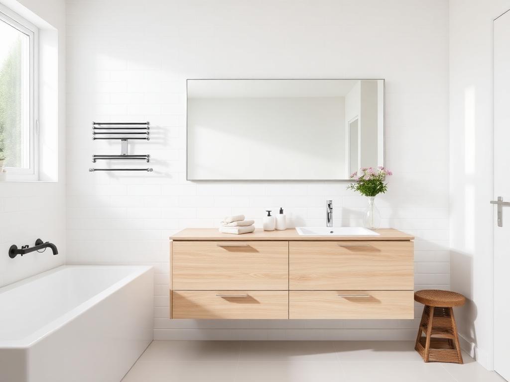 Phòng tắm phong cách Hiện đại – LuckySpace