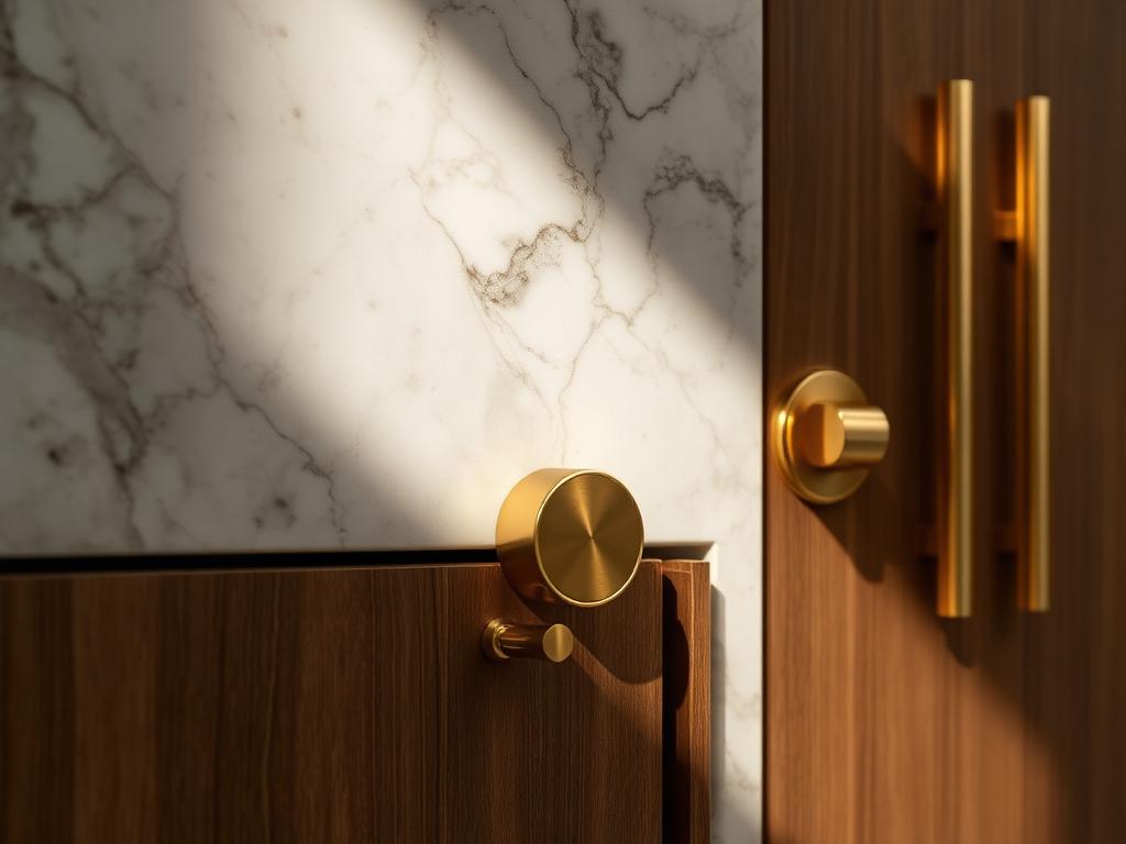 Chi tiết vật liệu phong cách Modern Luxury – LuckySpace