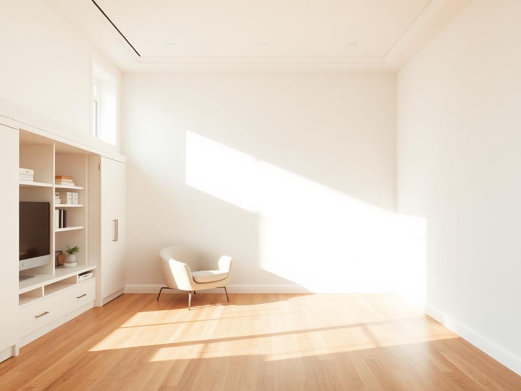 Phòng khách phong cách Tối giản – LuckySpace