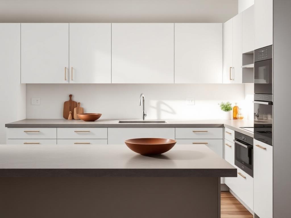 Phòng bếp phong cách Tối giản – LuckySpace