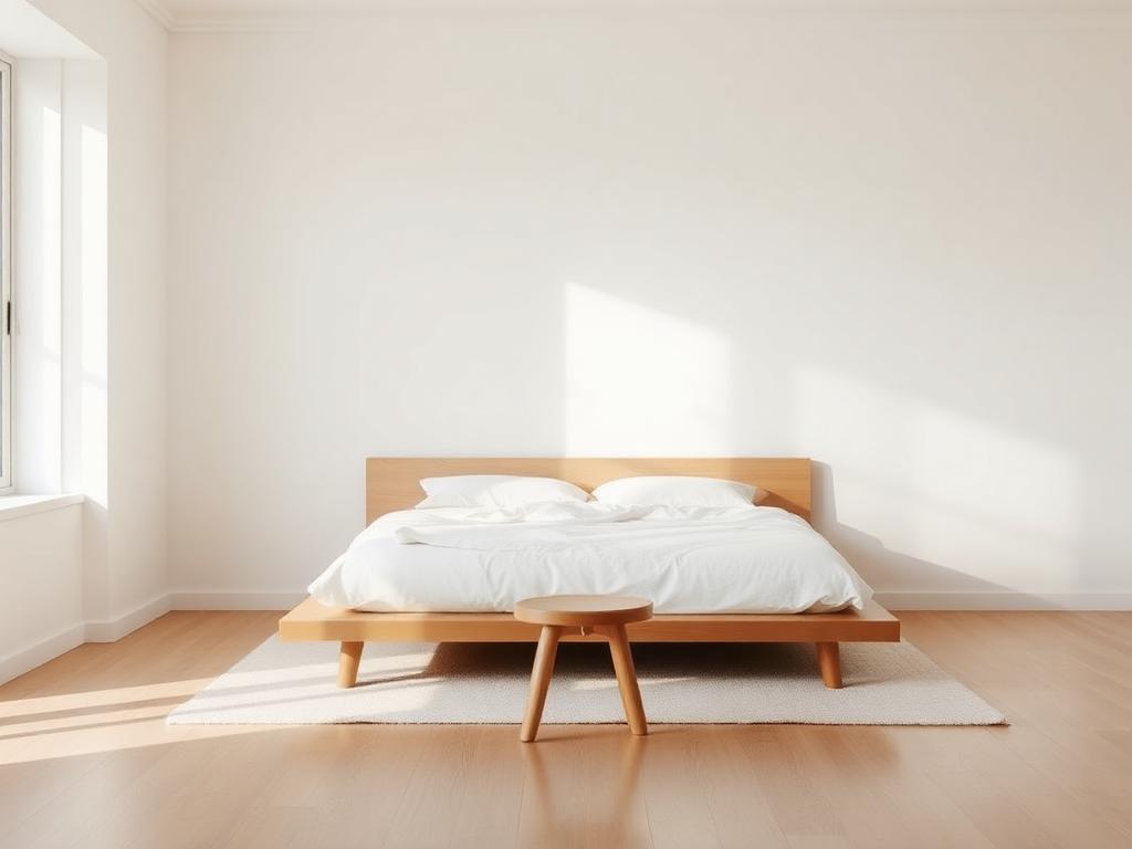 Phòng ngủ master phong cách Tối giản – LuckySpace